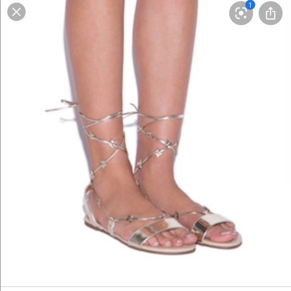 Star Tie Up Sandals - Picture 6 of 6